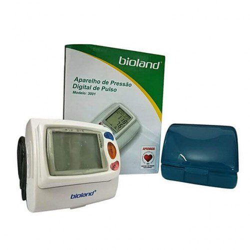 Bioland Wrist Blood Pressure Monitor with Portable Comfort Cuff